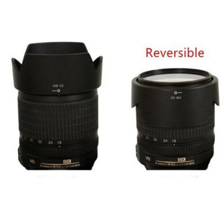 Parasolar Green.L HB-32 pentru Nikon 18-105mm, 18-135mm, 18-70mm, 18-140mm