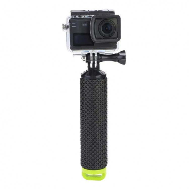 Maner plutitor Green.L pentru camere video de actiune tip GoPro, Verde