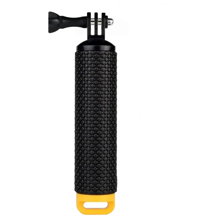 Maner plutitor Green.L pentru camere video de actiune tip GoPro, Galben