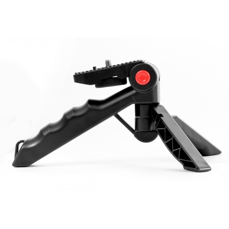 Kit vlogging Green.L, pentru aparat foto/smartphone, include microfon, lampa led, trepied, telecomanda, suport telefon