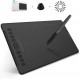 Tableta grafica profesionala Huion H1161, 11x6.8" compatibila Windows, MacOS si Android, 10+16 taste programabile, Touch Bar, 266 PPS, 8192 niveluri presiune, PW100 Pen fara baterie, TILT &plusmn;60&deg;, include 8 varfuri rezerva