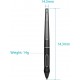 Stilou digital Huion PW507, compatibil cu Kamvas Pro 12 / Pro 13 / Pro 16 / Kamvas 16 / Pro 20 (2019) / GT-191 V2