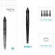 Stilou digital Huion PW507, compatibil cu Kamvas Pro 12 / Pro 13 / Pro 16 / Kamvas 16 / Pro 20 (2019) / GT-191 V2