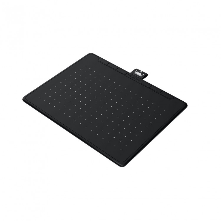 Tableta grafica Huion Inspiroy RTS-300, 6.3x3.9", 6 taste rapide, 300 PPS, USB-C, 8192 niveluri presiune, PW400 Pen fara baterie, include 10 varfuri rezerva, Negru