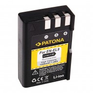 Acumulator Patona EN-EL9, 1000 mAh, pentru Nikon D40 D 40 D-40 D40x D60 D5000