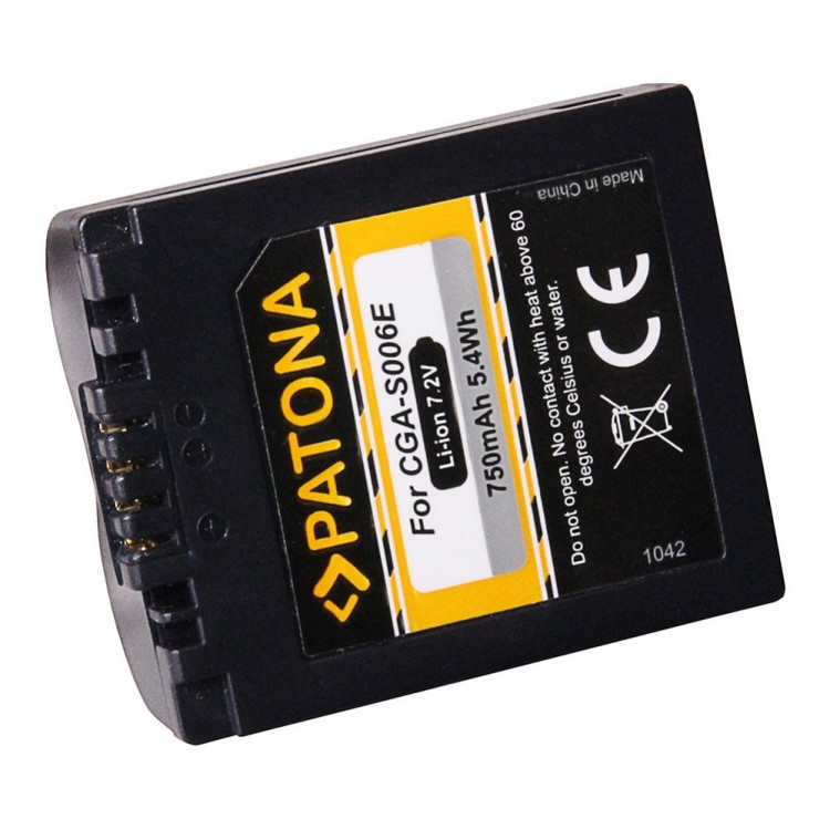 PATONA | Acumulator tip Panasonic CGR-S006 CGA-S006e 750mAh