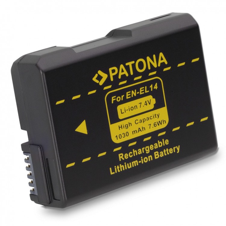 Acumulator PATONA tip Nikon EN-EL14
