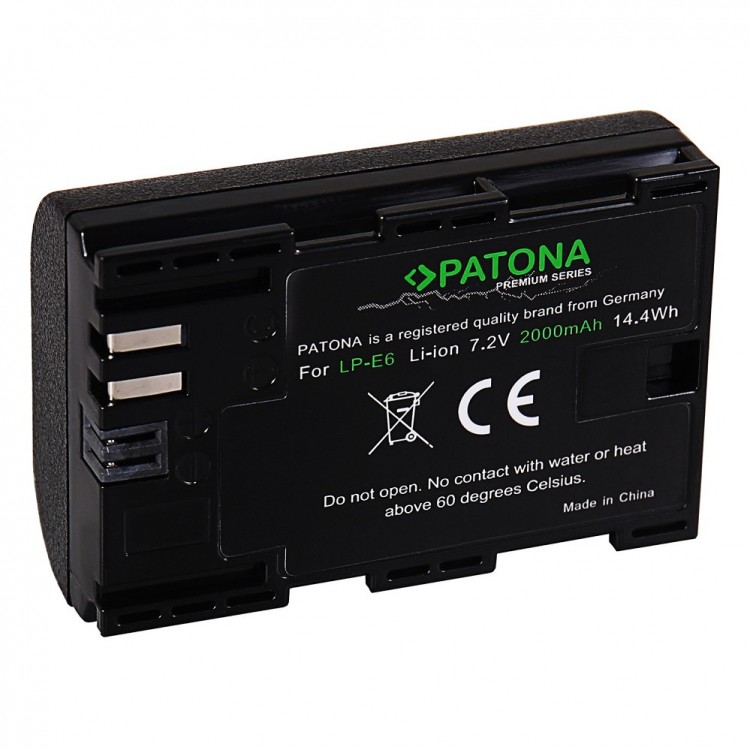 PATONA Premium | Acumulator tip Canon LP-E6 2040mAh