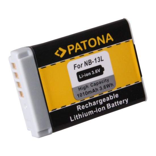 Acumulator Compatibil Patona NB-13L,1010 mAh, pentru Canon