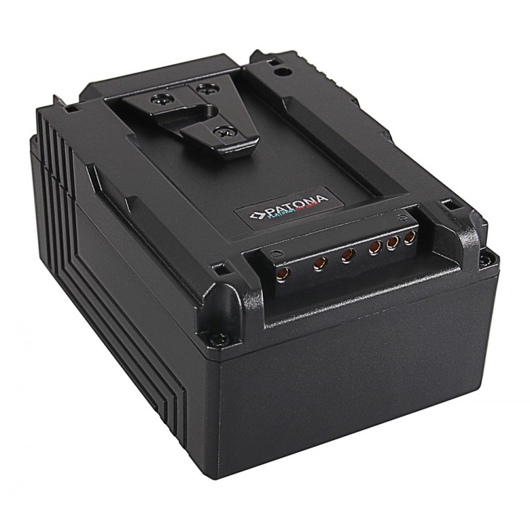 Acumulator Patona Platinum NANO V95 V-Mount 95Wh pentru Sony DSR 600P 650P 652P HDW 800P PDW 850 BP-150w RED ARRI