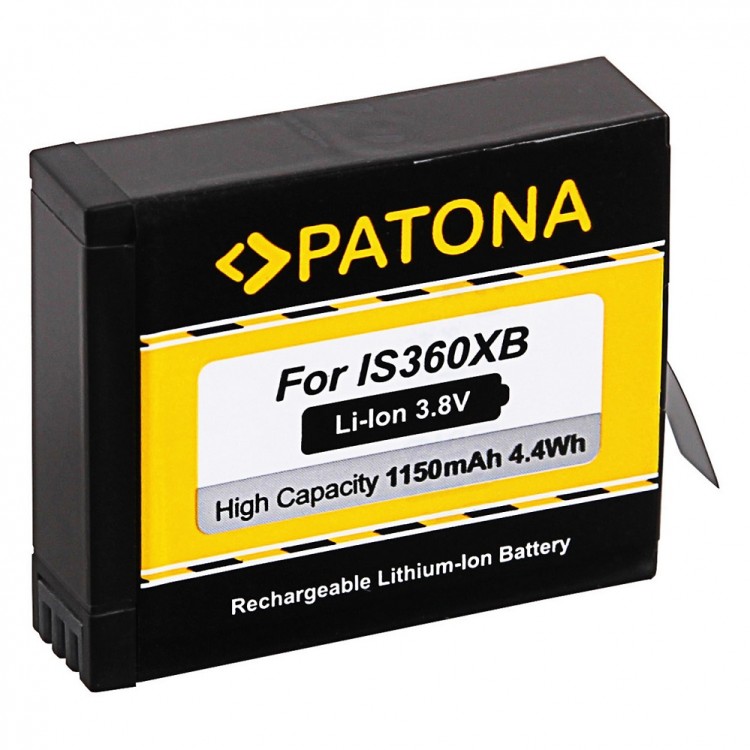 Acumulator PATONA tip Insta360 One X Action Cam 3.8V