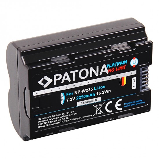 Acumulator PATONA Platinum tip Fuji FinePix NP-W235 X-T4 XT4