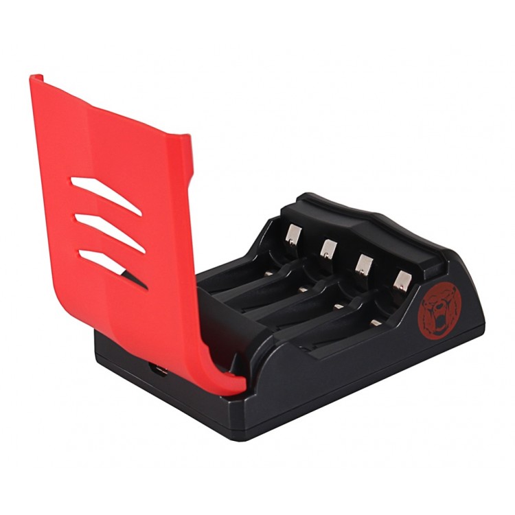 Incarcator USB rapid Berenstargh pentru baterii AA / AAA, Afisaj LCD