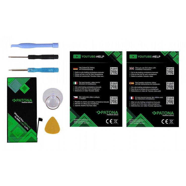 Baterie Patona Premium pentru Apple iPhone 8 Plus 616-000367, include chit de inlocuire