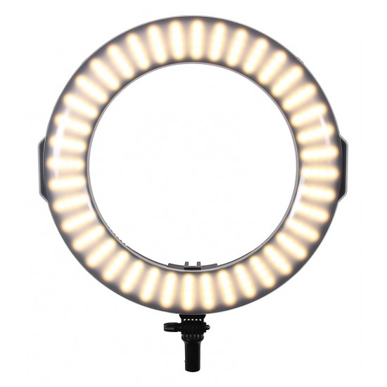 Lampa Led circulara PatonaPremium LED Ringlight RL-320A cu 320 LED-uri si temperatura reglabila 3200K-5600K, include alimentator