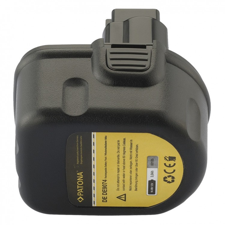 Acumulator Patona pentru Dewalt - Black & Decker - dispozitive ELU si Wurth 12 volti, 3000 mAh