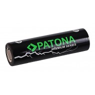 Acumulator Patona Premium 18650, Unprotected, 3350 mAh, celule LG