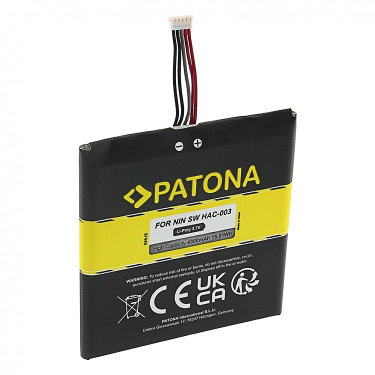 Acumulator Patona pentru consola Nintendo Switch HAC-003 P/NHAC-003 HAC-A-BPHAT-C0 HAC-S-JP