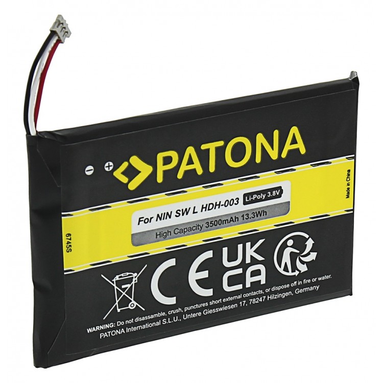 Acumulator Patona pentru consola Nintendo Switch, Switch Lite, Lite NS HDH-003 HDH-A-BPHAT-C0