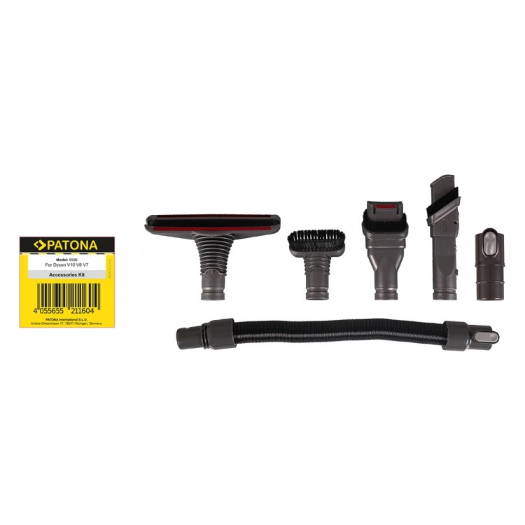 Set 6 accesorii Patona pentru Dyson V7 V8 V10 V11 SV10 SV11