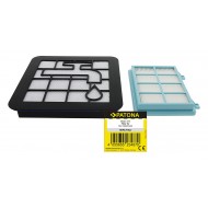Set 3 filtre Patona FC8010/02 pentru Philips Powerpro Compact Active