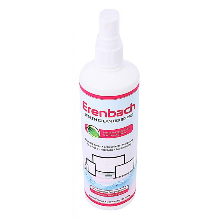 Set de curatare profesional pentru ecran / display, include solutie de curatare 250ml + microfibra 30x30 cm