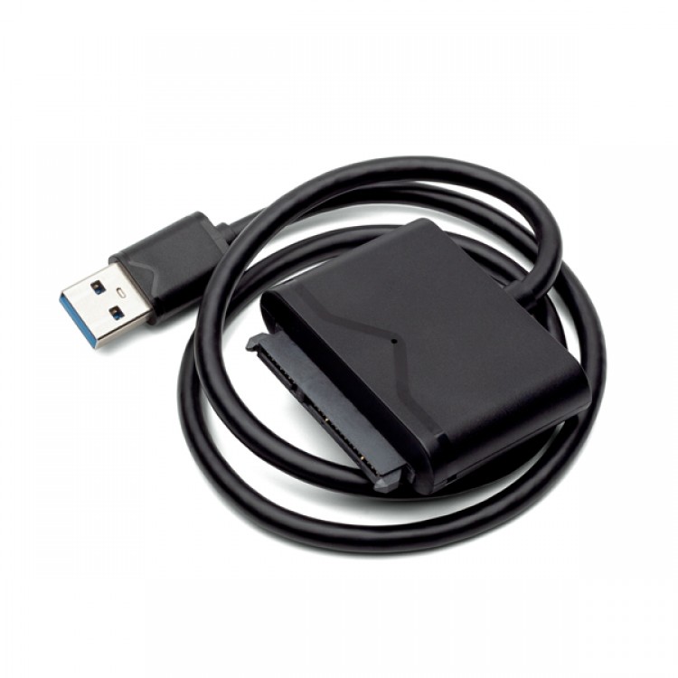 Adaptor Savio AK-39, USB 3.0 la SATA III 5Gb/s 2.5"/3.5" HDD, include alimentator