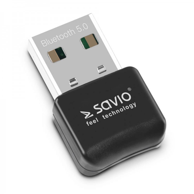 Adaptor Bluetooth 5.0 Savio BT-050, USB 2.0, low energy profile