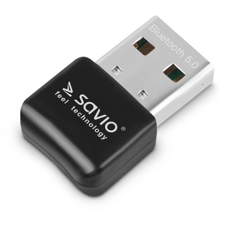 Adaptor Bluetooth 5.0 Savio BT-050, USB 2.0, low energy profile