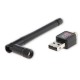 Adaptor wireless WI-Fi Savio CL-63, cip Realtek RTL8188CU, USB, include antena 2dBi