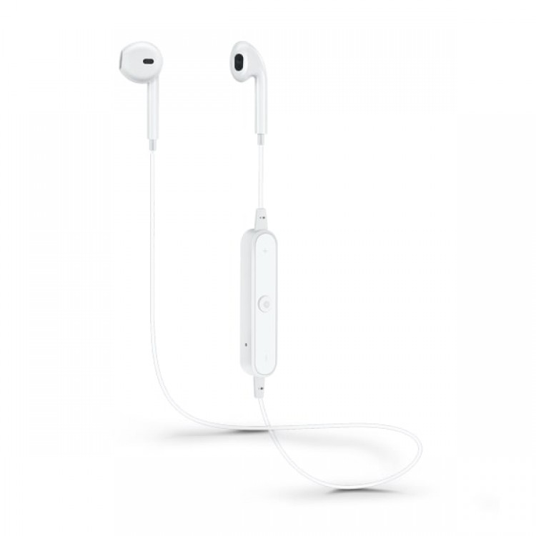 Casti In-Ear Savio WE-01, Bluetooth, alb