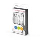 Casti In-Ear Savio WE-01, Bluetooth, alb