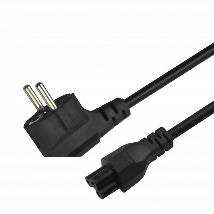 Cablu de alimentare Laptop tip trifoi IEC C5 Savio CL-158, 3m