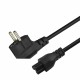 Cablu de alimentare Laptop tip trifoi IEC C5 Savio CL-158, 3m