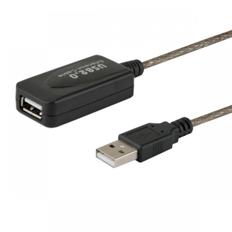 Cablu de extensie activ USB 2.0 Savio CL-76, 5m