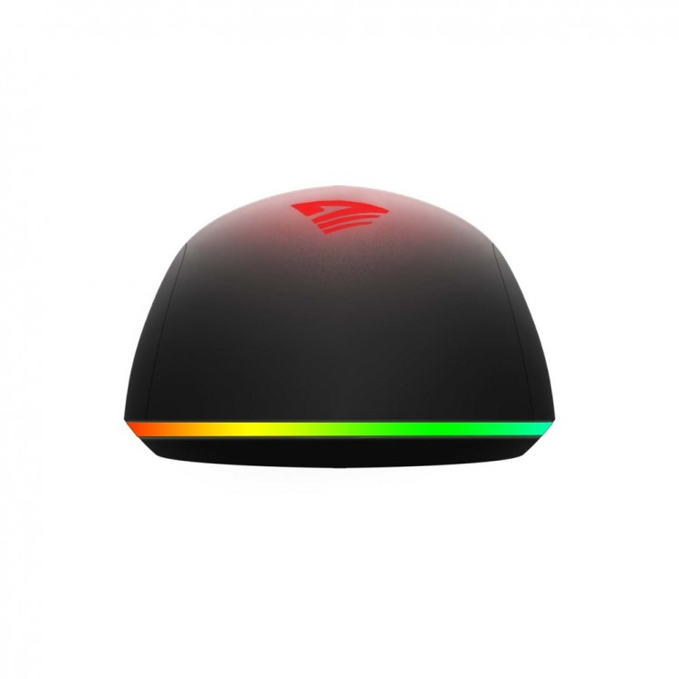Mouse gaming profesional Savio Gambit, 12000 DPI, Senzor Pixart PMW 3327, iluminare RGB, cablu 1.8m, negru
