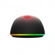 Mouse gaming profesional Savio Gambit, 12000 DPI, Senzor Pixart PMW 3327, iluminare RGB, cablu 1.8m, negru