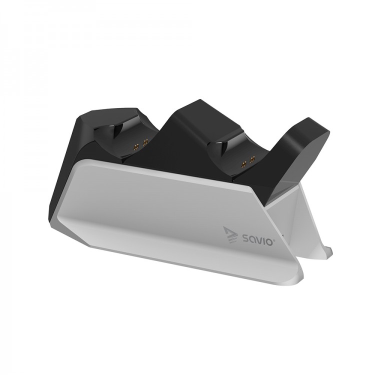 Statie dubla de incarcare Savio GCS-01 pentru controllere Playstation 5