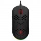 Mouse gaming profesional Savio HEX-R, 12000 DPI, Senzor Pixart PMW 3327, iluminare RGB, cablu 1.8m, negru