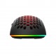 Mouse gaming profesional Savio HEX-R, 12000 DPI, Senzor Pixart PMW 3327, iluminare RGB, cablu 1.8m, negru