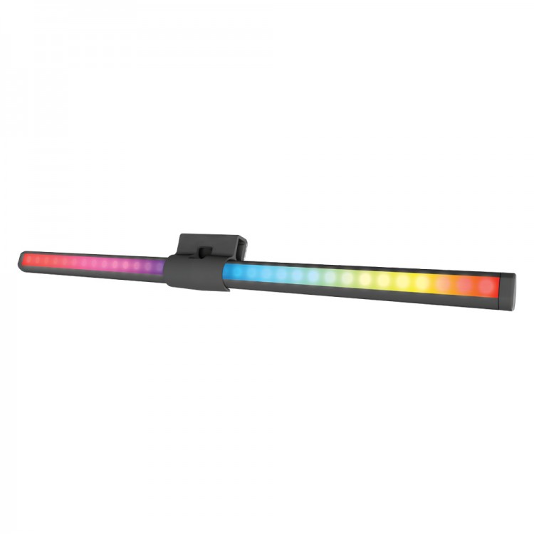 Lampa LED pentru monitor Savio LB-01, 7.5W, temperatura de culoare 2700 - 7500K, iluminare RGB