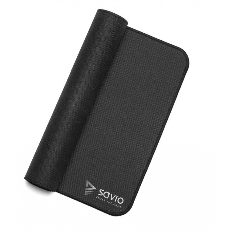 Mousepad Gaming Profesional, Savio Precision Control S, Black Edition