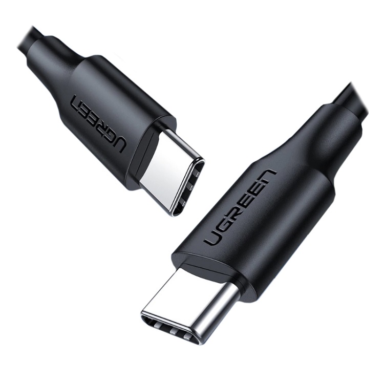 Cablu de date/ Incarcare UGREEN, USB-C PD, 60W, 1m, Negru